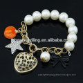 Hot Sale Handmade Pearl charm Bracelets With Multielement Jewelry Wholesale FB25